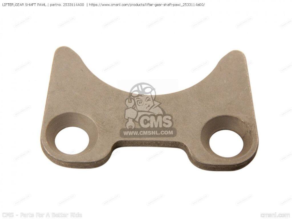 CMS シーエムエス LIFTER，GEAR SHAFT PAWL［2533114A00］ DR500R DR500S DR600R D...