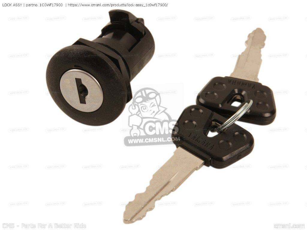 CMS シーエムエス LOCK ASSY［1C0WF17900］ YP125R YP250R YAMAHA ヤマハ キーシリンダー・鍵 スイッチ・ハーネス関係 電装系