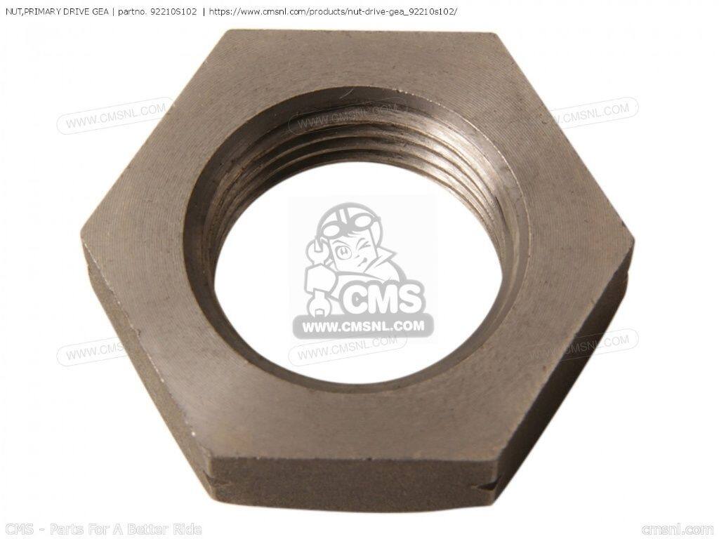 CMS シーエムエス NUT，PRIMARY DRIVE GEA［92210S102］ KLX400A1 KLX400SR KLX400...