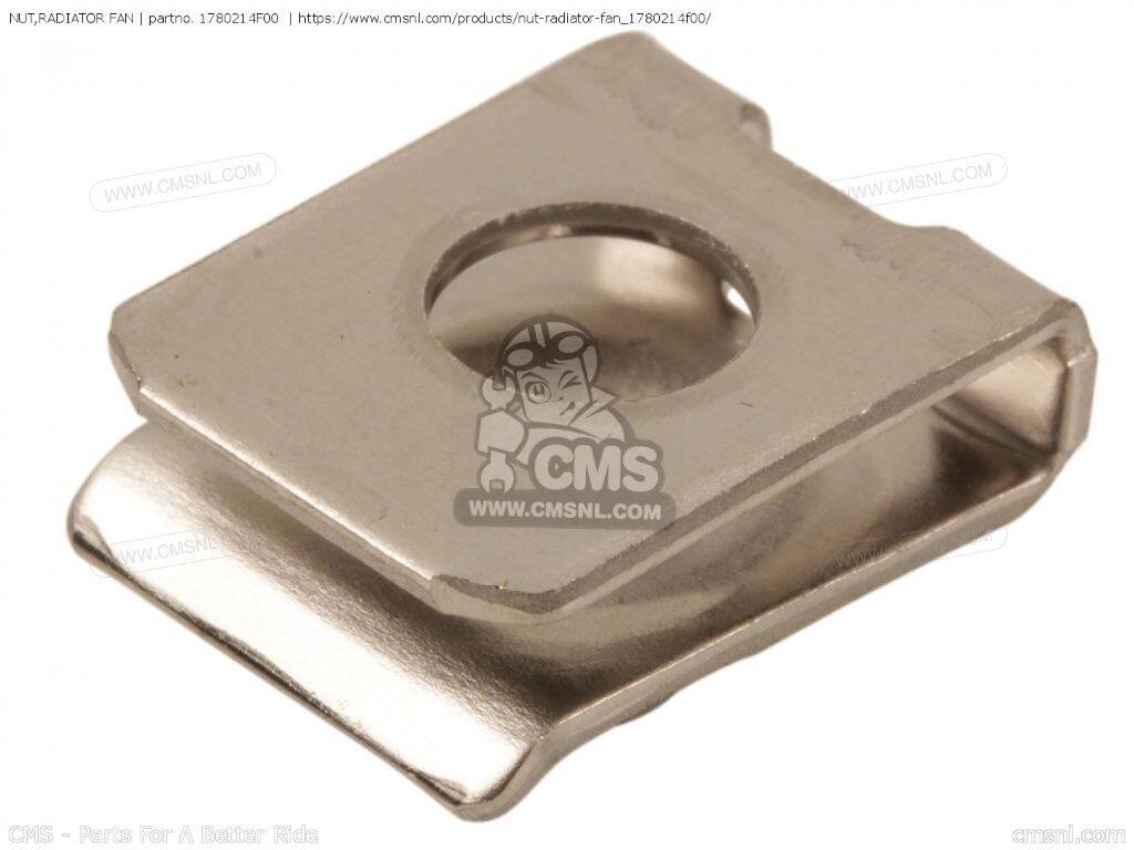 CMS シーエムエス NUT，RADIATOR FAN［1780214F00］ SUZUKI スズキ ラジエーター ...