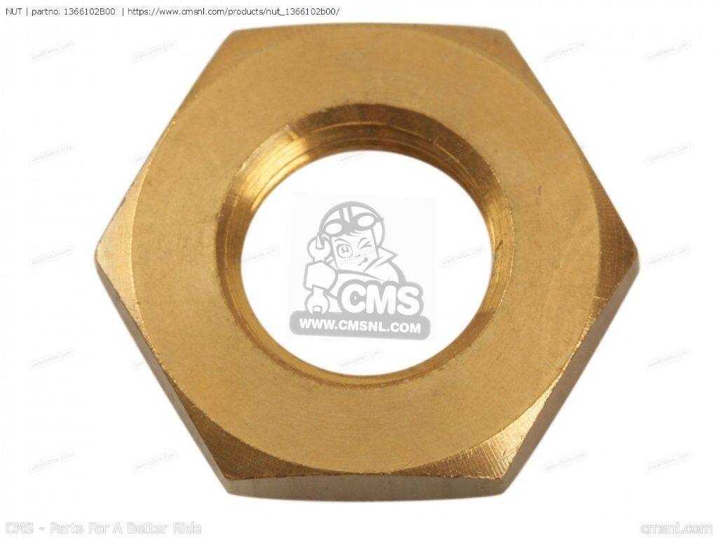 CMS シーエムエス NUT［1366102B00］ RM80 RM80X SUZUKI スズキ 汎用ナット 外装