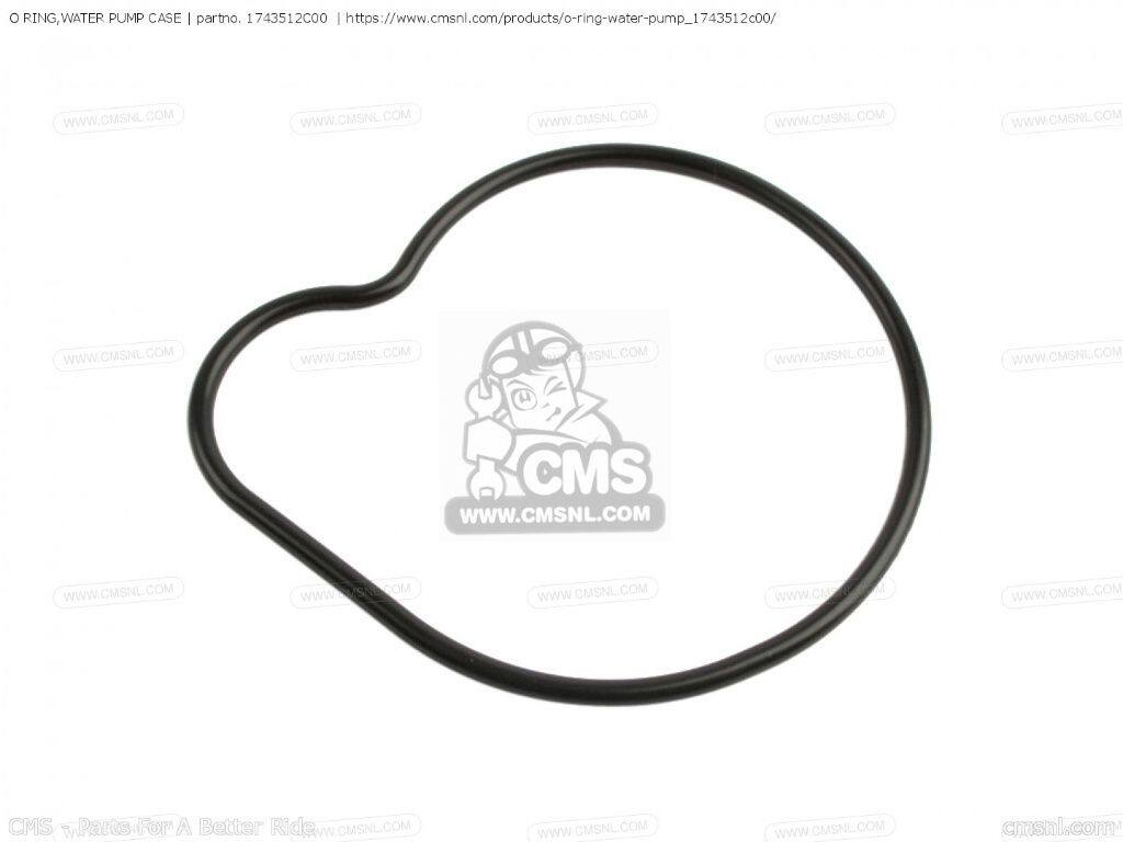 CMS シーエムエス O RING，WATER PUMP CASE［1743512C00］ DL250ARLZ V-STROM DL250A GSX250RAZA GSX250RZA GW250 INAZUMA GW250Z GW250F LT-F500F QUAD RUNNER 4WD VINSON LT-F500FC RGV250 SUZUKI スズキ キャリパーシール ブレーキ