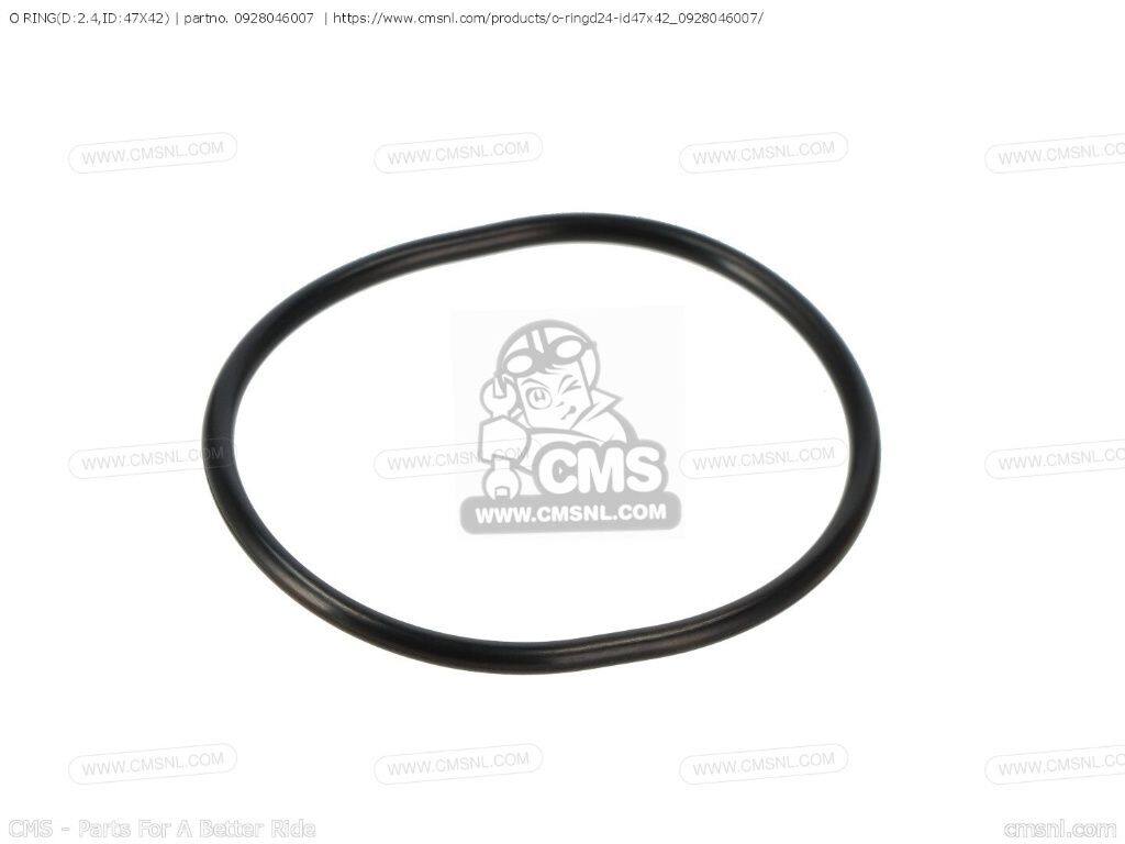 CMS シーエムエス O RING(D：2.4，ID：47X42)［0928046007］ DL650AAEXAXAE V-STROM SV650AAUXAXAU SUZUKI スズキ オーリング・Oリング