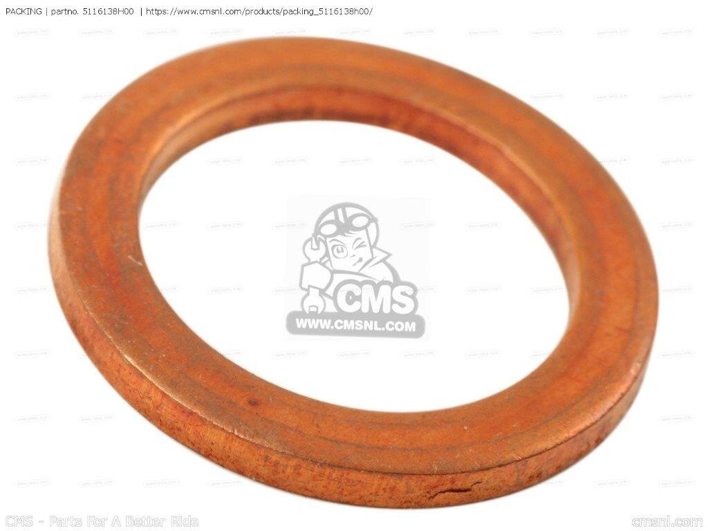 CMS シーエムエス PACKING (NAS)［5116138H00］ GSXR750 SUZUKI スズキ 汎用ワッシャー 外装