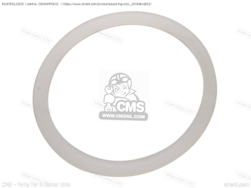 CMS シーエムエス PACKING，COCK［16094KRS832］ NF100MSH HONDA ホンダ その他燃料コックオプション・補修部品 燃料関連 エンジン