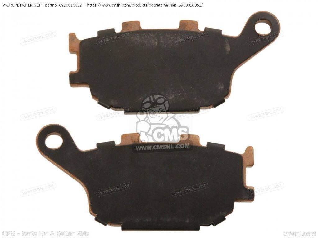 CMS シーエムエス PAD ＆ RETAINER SET［6910016852］ GSF1250SA BANDIT GSX1250FA...