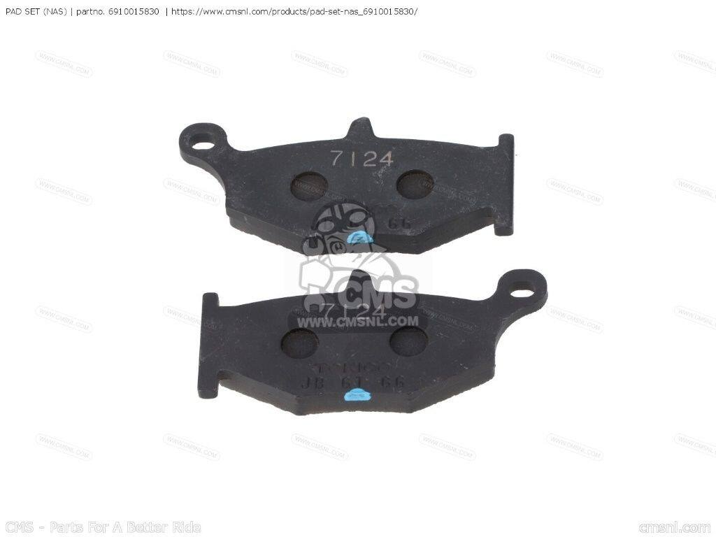 CMS シーエムエス PAD SET (NAS)［6910015830］ GSX1300BK BKING GSX1300BKA SUZUK...