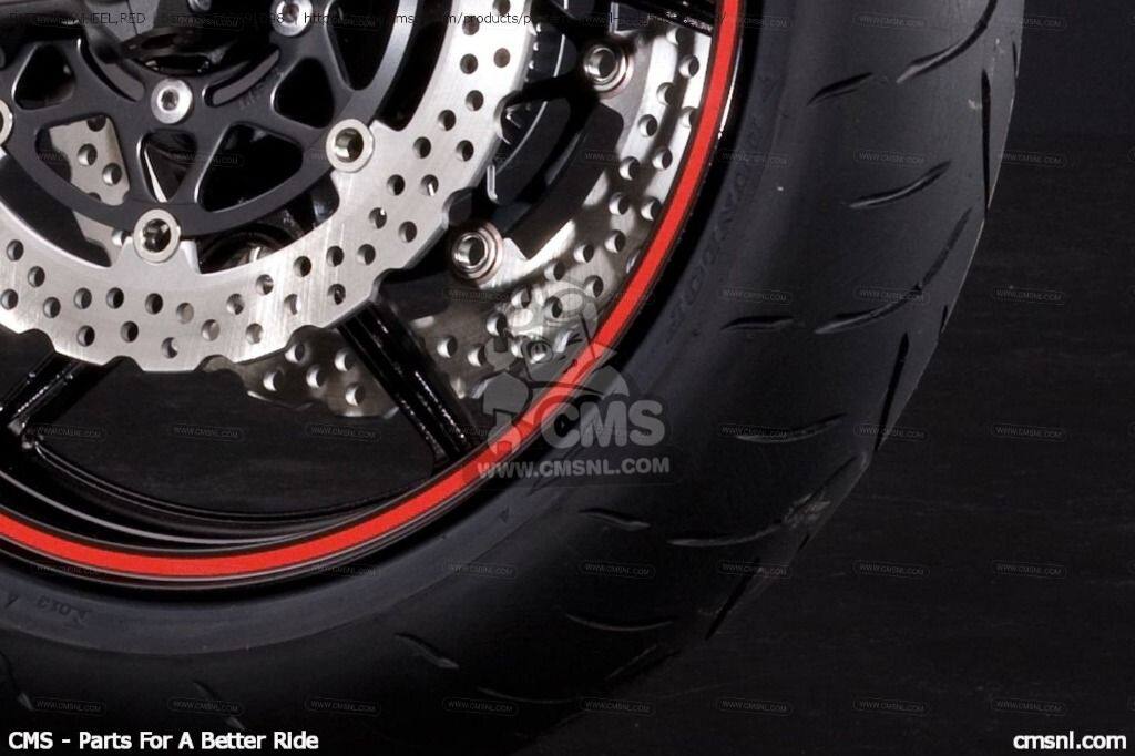 CMS シーエムエス PATTERN，WHEEL，RED［560691098］ ZR750NBF Z750R ZR750NCF ZR750PBF ABS ZR750PCF KAWASAKI カワサキ ステッカー・デカール 外装