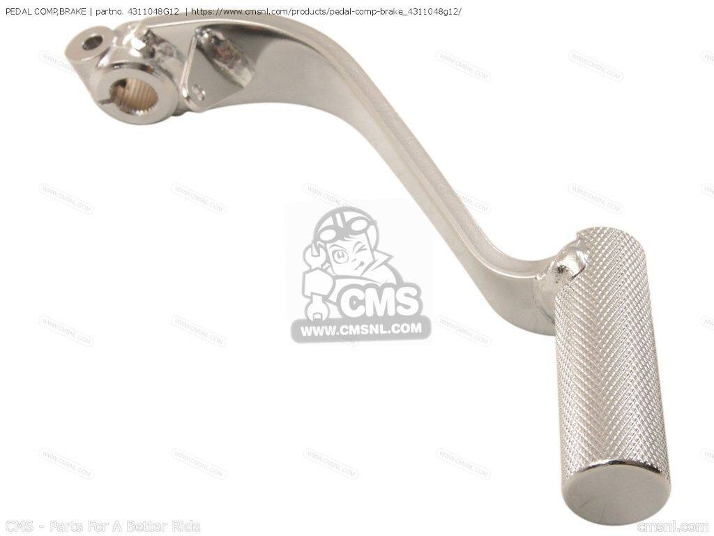 CMS シーエムエス PEDAL COMP，BRAKE［4311048G12］ VZR1800BZ M1800 INTRUDER SUZUKI スズキ ブレーキペダル ステップ 足回り
