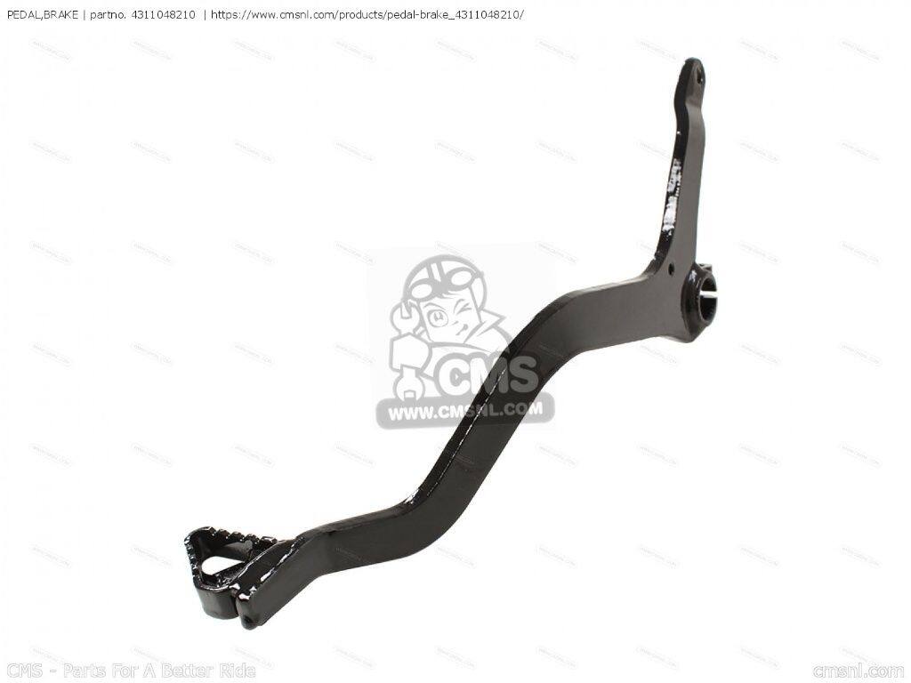 CMS シーエムエス PEDAL，BRAKE［4311048210］ DS100 DS125 DS185 TS100 TS100ER TS100ERX TS125 TS125ER TS185 TS185ER SUZUKI スズキ ブレーキペダル ステップ 足回り