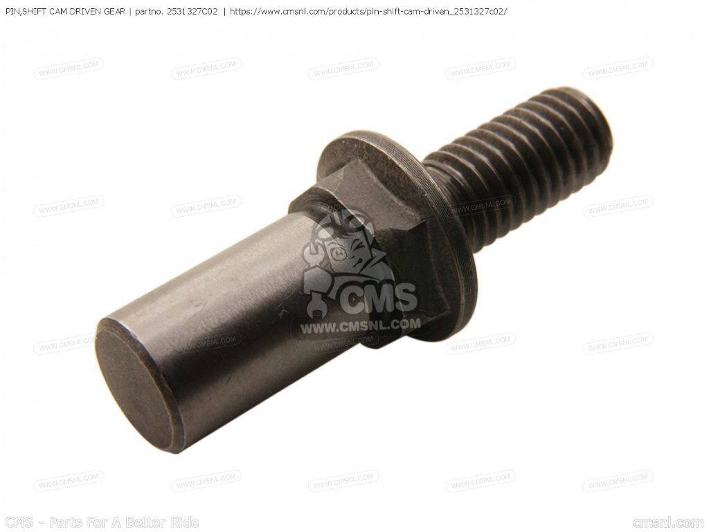 CMS シーエムエス PIN，SHIFT CAM DRIVEN GEAR［2531327C02］ DR-Z400 DR-Z400E DR-Z400S DR-Z400SM DRZ400E 2005 LT-Z400 QUAD SPORT LT-Z400Z RM-Z450 RM125 RM250 RM250Z RM80 RM80X RM85 LW SW & RM85L RMX250 SUZUKI スズキ ミッション・ギア エンジンパーツ エンジン