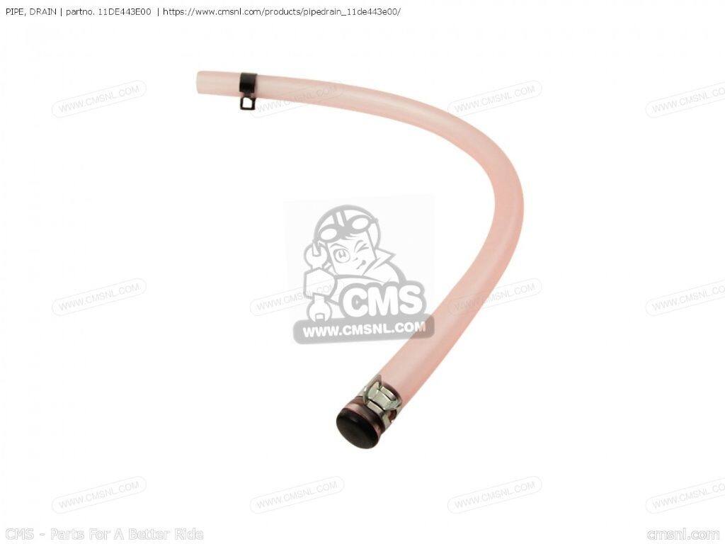 CMS シーエムエス PIPE， DRAIN［11DE443E00］ XT660Z XT660ZA YAMAHA ヤマハ その他吸気系オプション・補修部品 吸気関連 エンジン