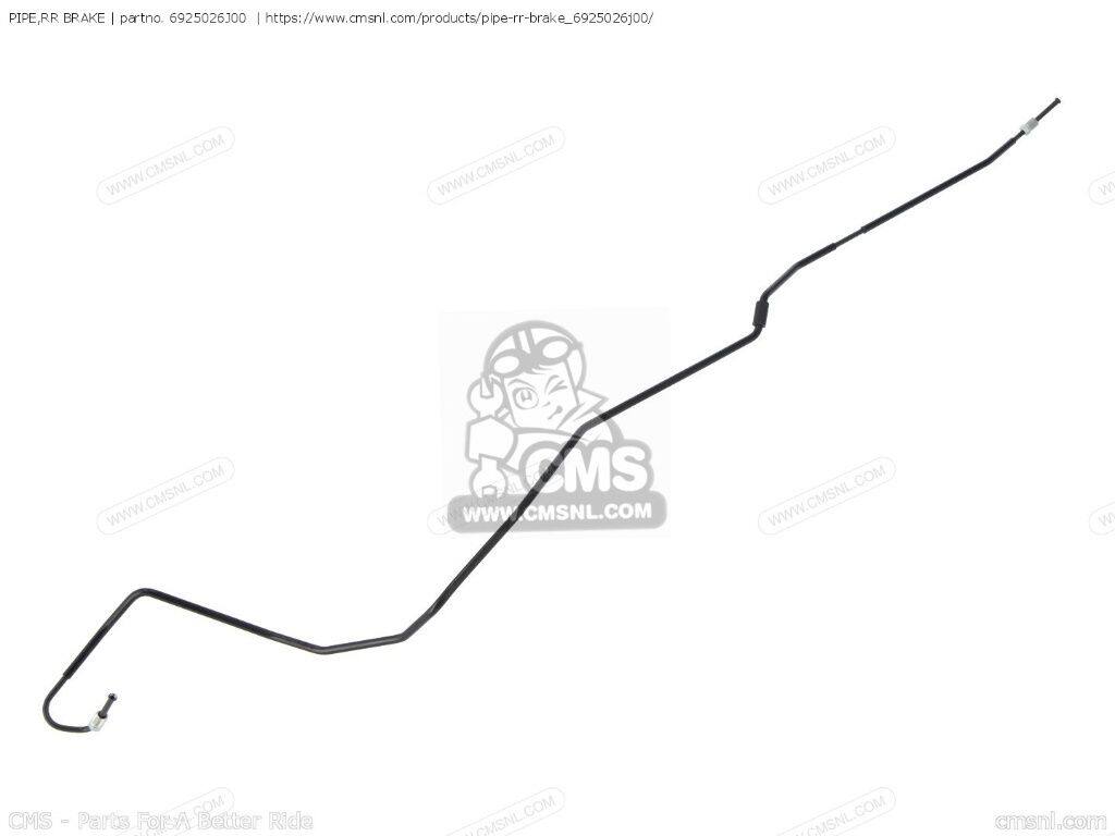 CMS シーエムエス PIPE，RR BRAKE［6925026J00］ AN650 BURGMAN AN650Z EXECUTIVE SUZUKI スズキ その他ブレーキパーツ ブレーキ