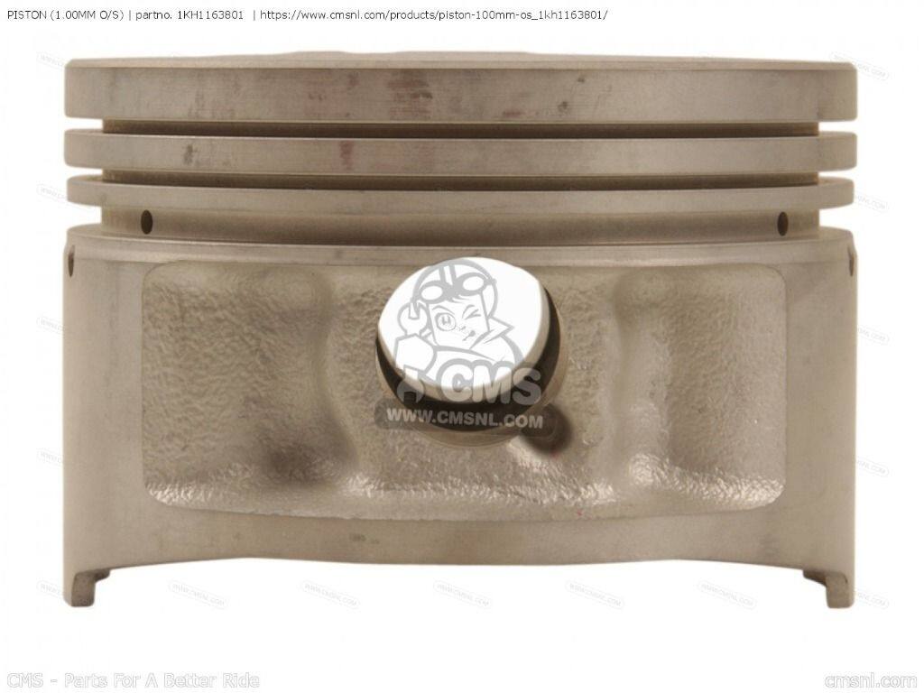 CMS シーエムエス PISTON (1.00MM O/S)［1KH1163801］ TT225 OFFROAD TT225R TT225...