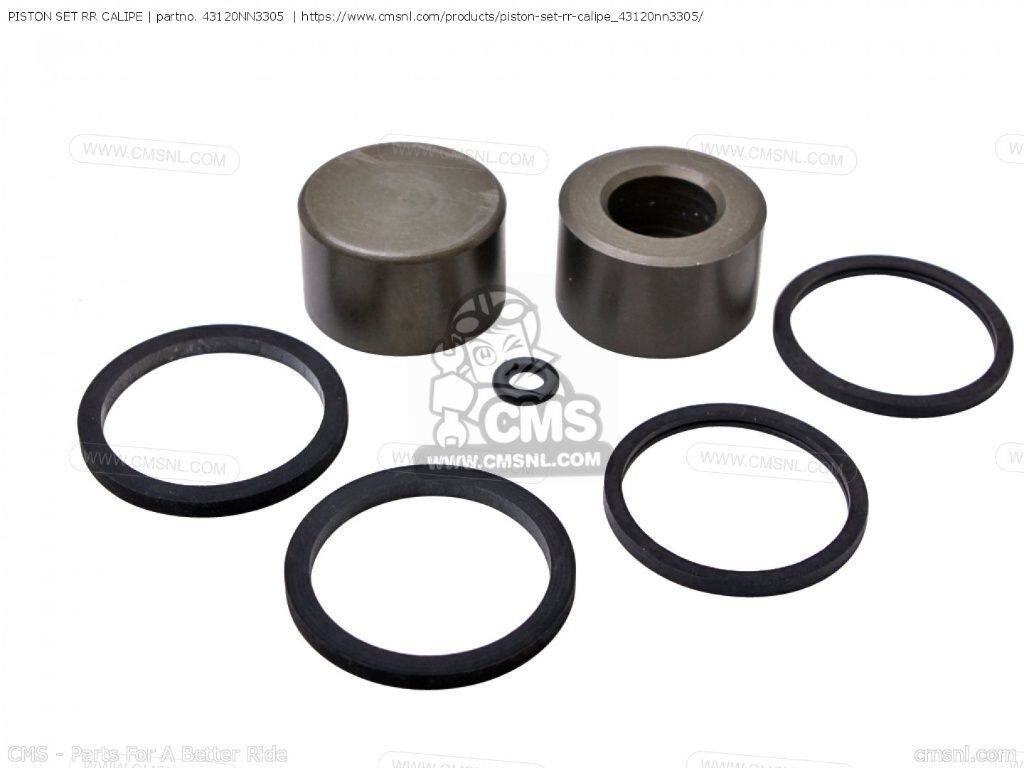 CMS シーエムエス PISTON SET RR CALIPE［43120NN3305］ COTA 315R 4RT HONDA ホンダ ピストン エンジンパーツ エンジン