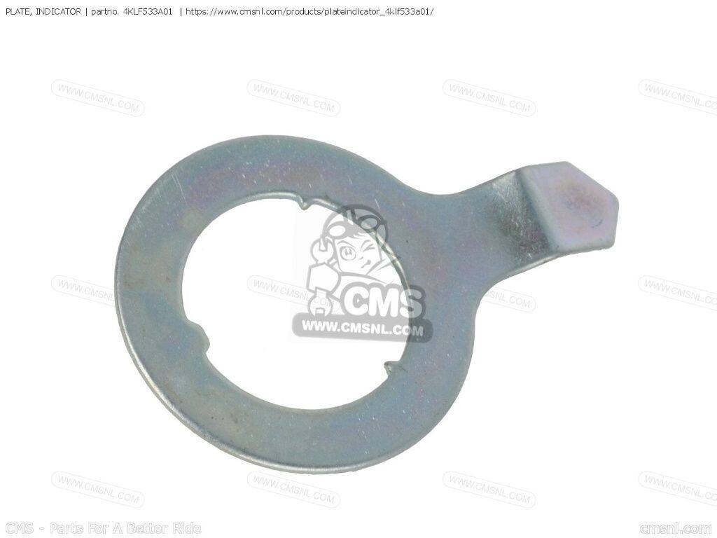 CMS シーエムエス PLATE， INDICATOR［4KLF533A01］ XC125E YAMAHA ヤマハ その他ホイールオプション・補修部品 ホイール関連 足回り