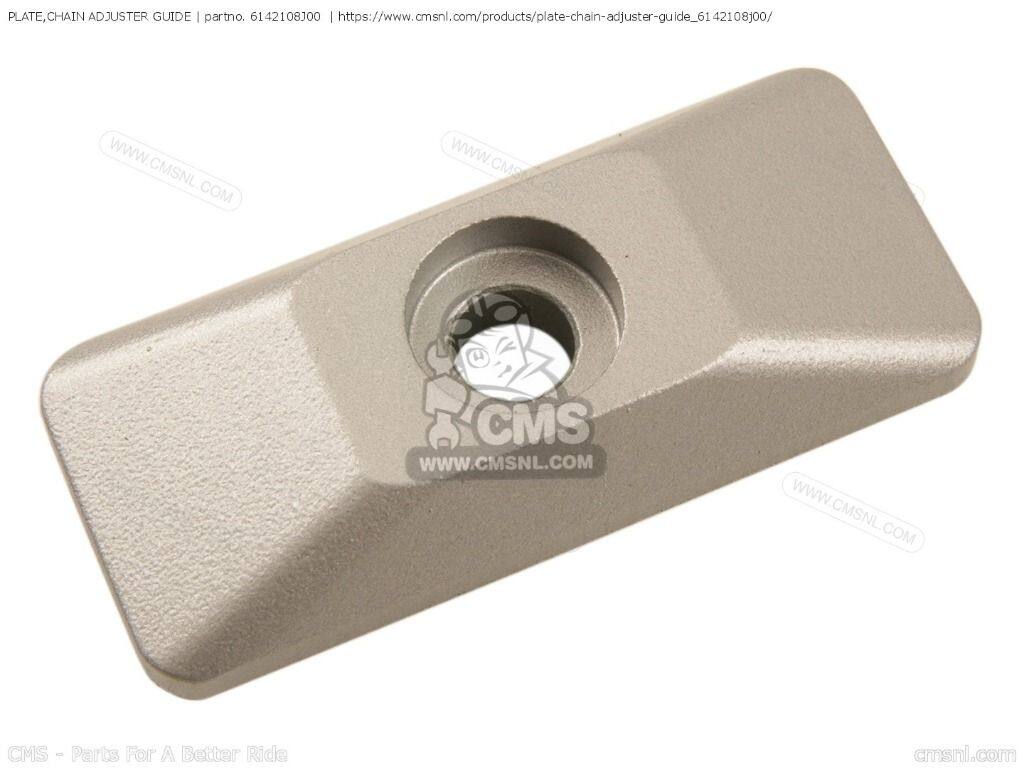 CMS シーエムエス PLATE，CHAIN ADJUSTER GUIDE［6142108J00］ GSR750A GSR750ZA S...