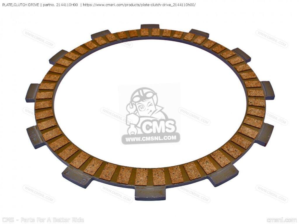 CMS シーエムエス PLATE，CLUTCH DRIVE (NAS)［2144110H00］ RM-Z250 SUZUKI スズキ クラッチプレート・クラッチディスク・フリクションプレート 駆動系
