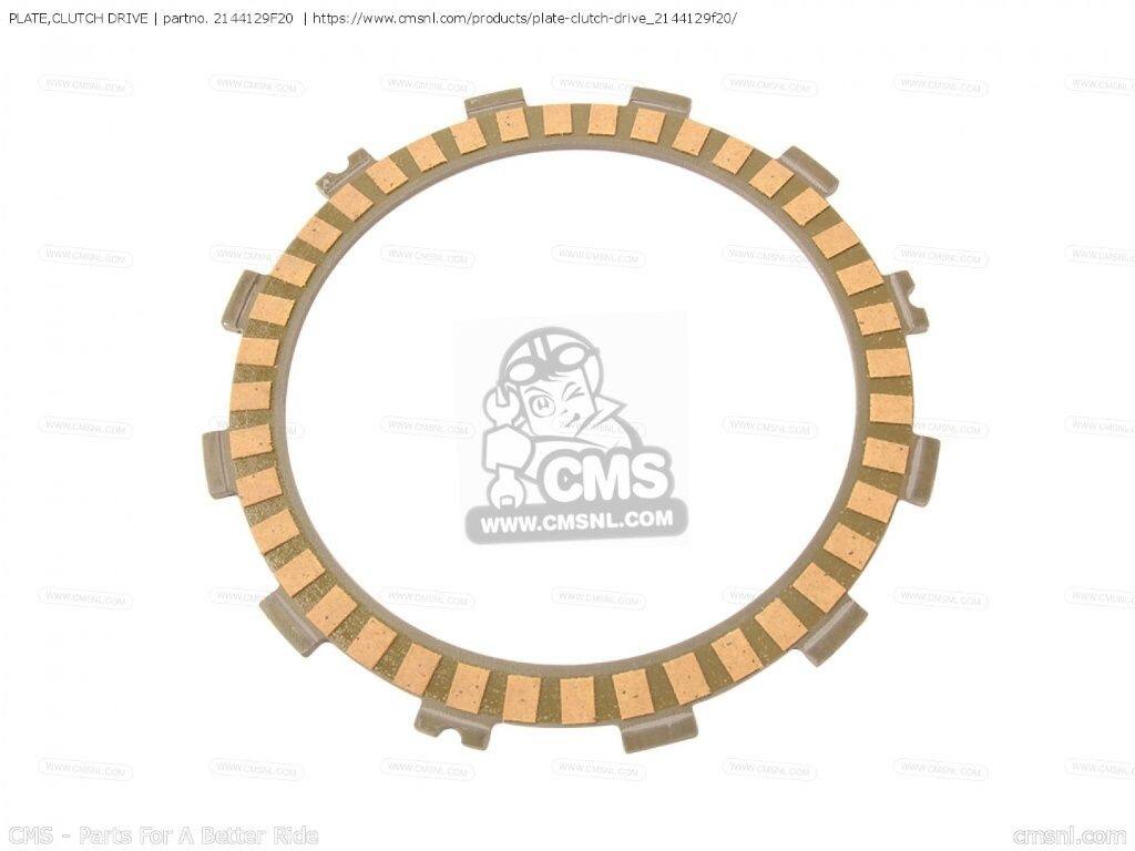 CMS シーエムエス PLATE，CLUTCH DRIVE (NAS)［2144129F20］ DL650 VSTROM DL650A SV650 SV650A SV650S SV650SF SUZUKI スズキ クラッチプレート・クラッチディスク・フリクションプレート 駆動系