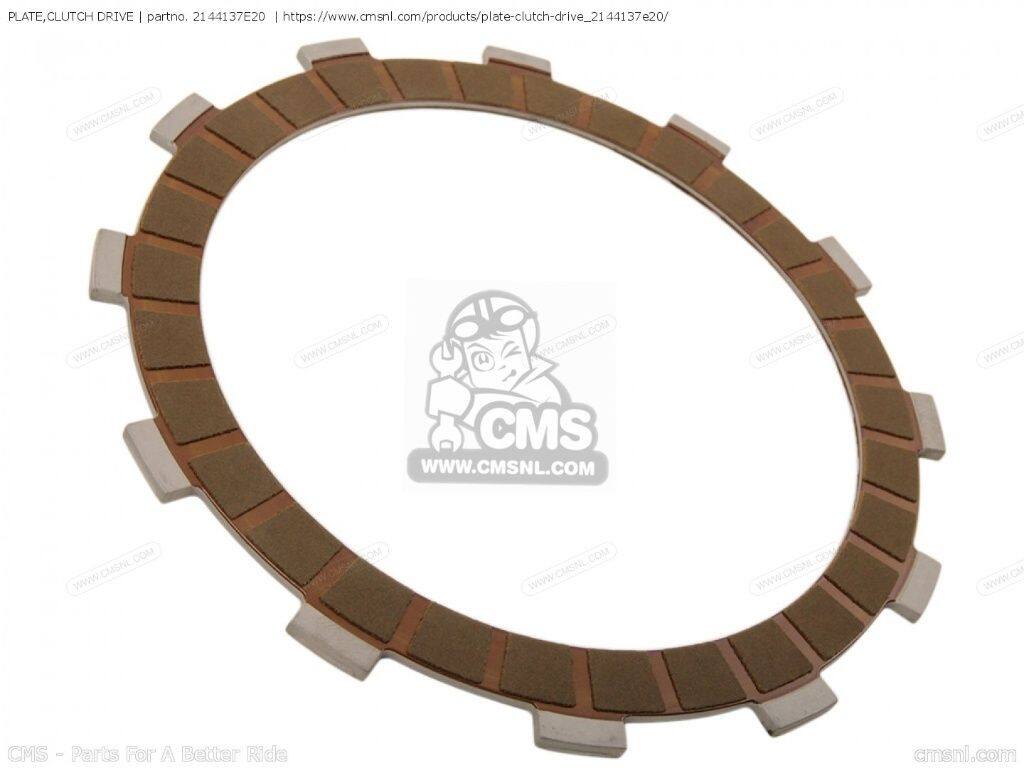 CMS シーエムエス PLATE，CLUTCH DRIVE (NAS)［2144137E20］ RM250 RM250Z SUZUKI ...