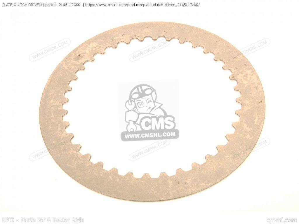 CMS シーエムエス PLATE，CLUTCH DRIVEN (NAS)［2145117C00］ GSX600F KATANA GSX600FU GSX600FU2 GSX750F GSX750FSK GSXR750 GSXR750R GSXR750SP RF600R RF600RU SUZUKI スズキ クラッチプレート・クラッチディスク・フリクションプレート 駆動系