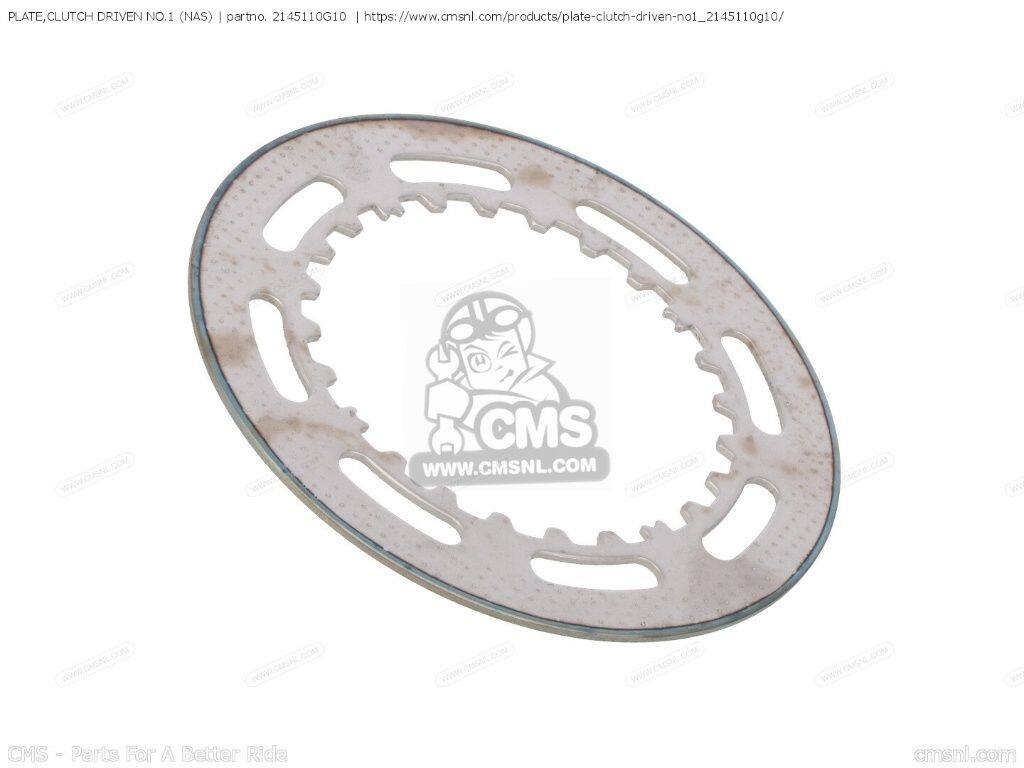 CMS シーエムエス PLATE，CLUTCH DRIVEN NO.1 (NAS)［2145110G10］ AN650 BURGMAN AN650A AN650Z EXECUTIVE SUZUKI スズキ クラッチプレート・クラッチディスク・フリクションプレート 駆動系