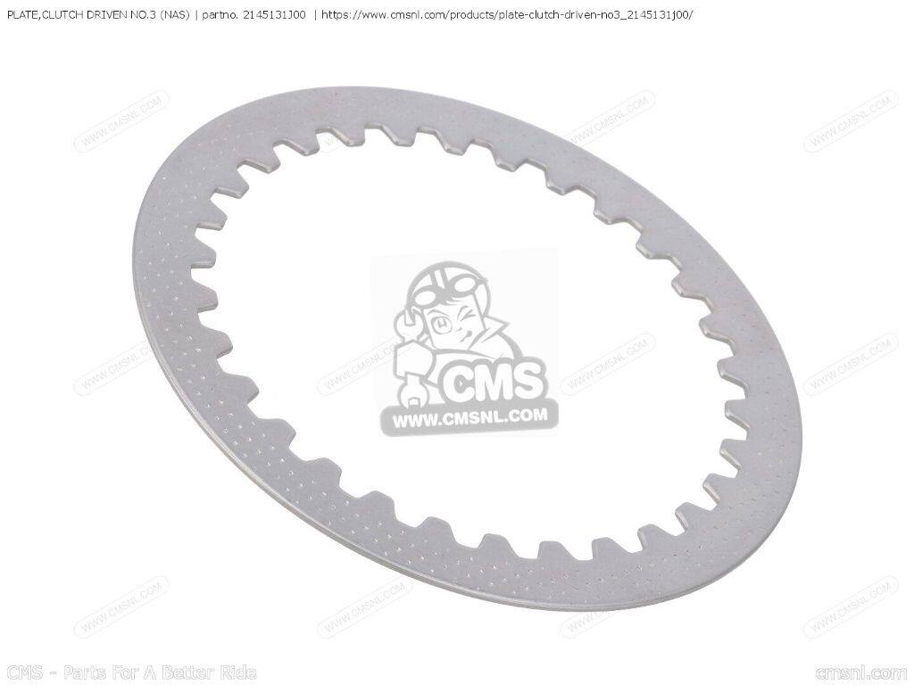 CMS シーエムエス PLATE，CLUTCH DRIVEN NO.3 (NAS)［2145131J00］ DL1000A V-STROM VSTROM VL1500BT INTRUDER VL1500T SUZUKI スズキ クラッチプレート・クラッチディスク・フリクションプレート 駆動系
