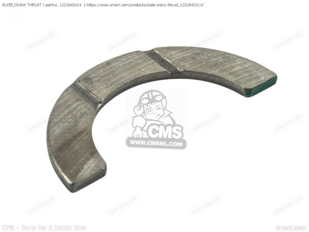 CMS シーエムエス PLATE，CRANK THRUST［1222843414］ SUZUKI スズキ ベアリング