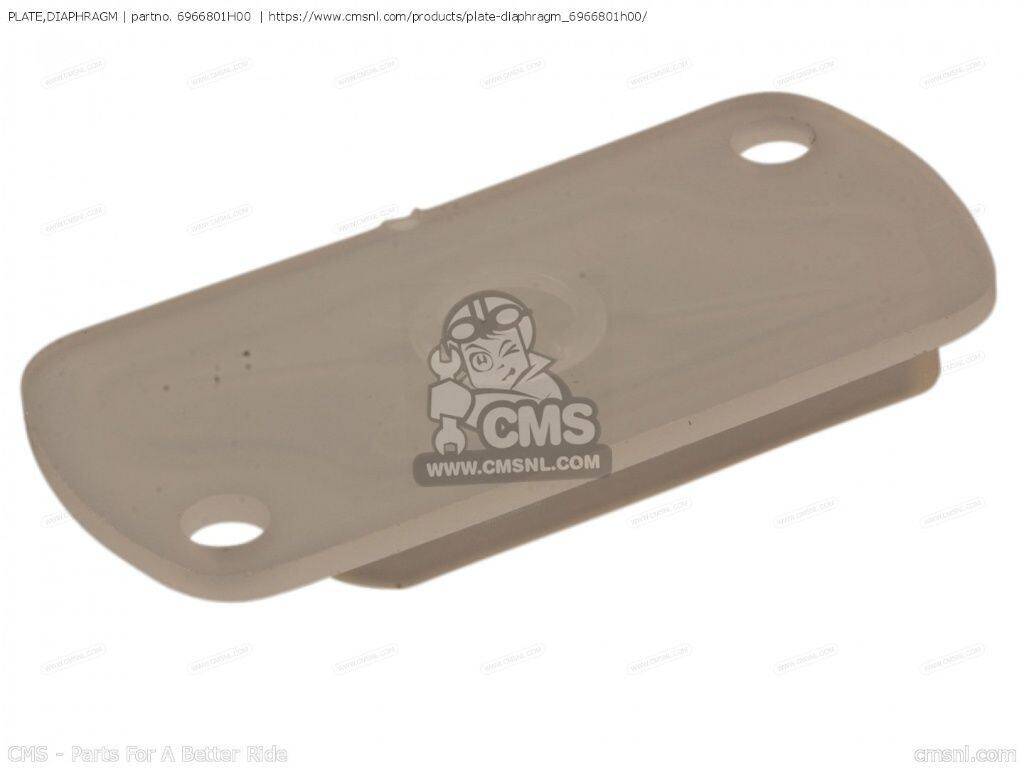 化油器配件 - CMS シーエムエス PLATE，DIAPHRAGM［6966801H00］ SUZUKI スズキ その他キャブレターオプション・補修部品 吸気関連 エンジン