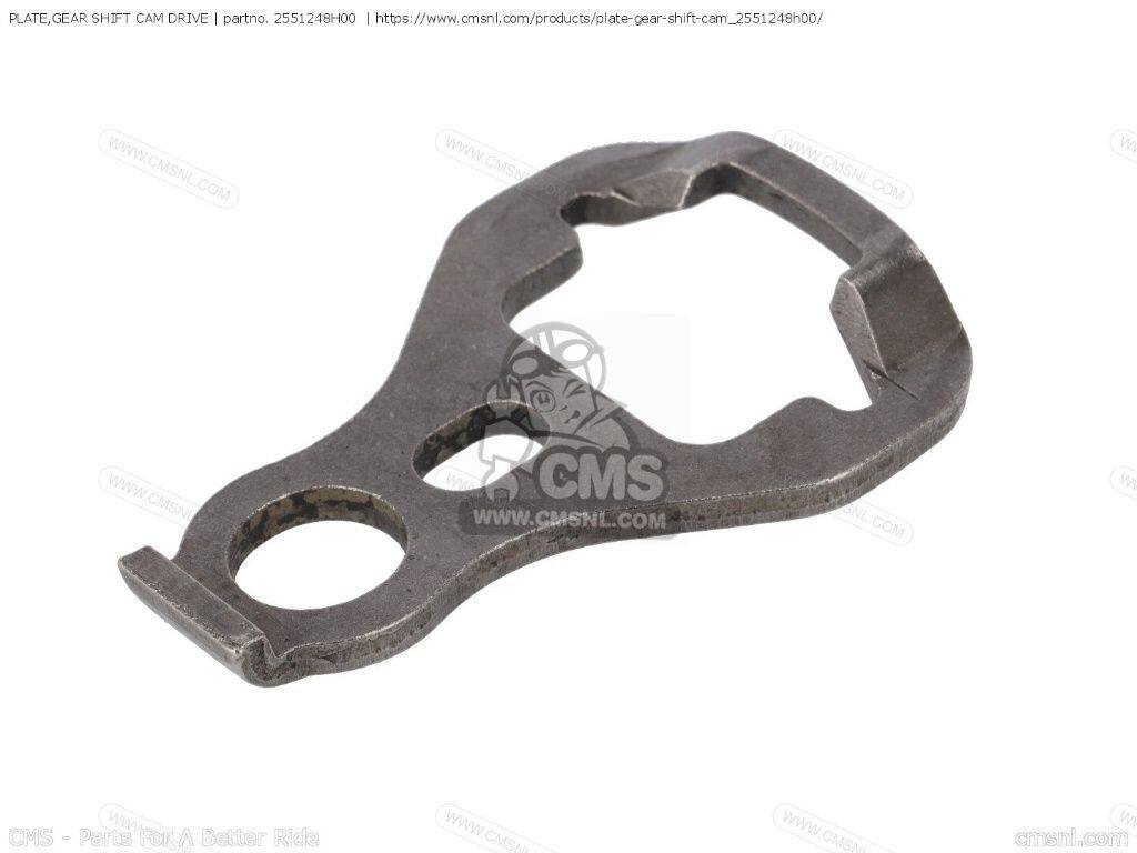 CMS シーエムエス PLATE，GEAR SHIFT CAM DRIVE［2551248H00］ GW250 INAZUMA SUZU...