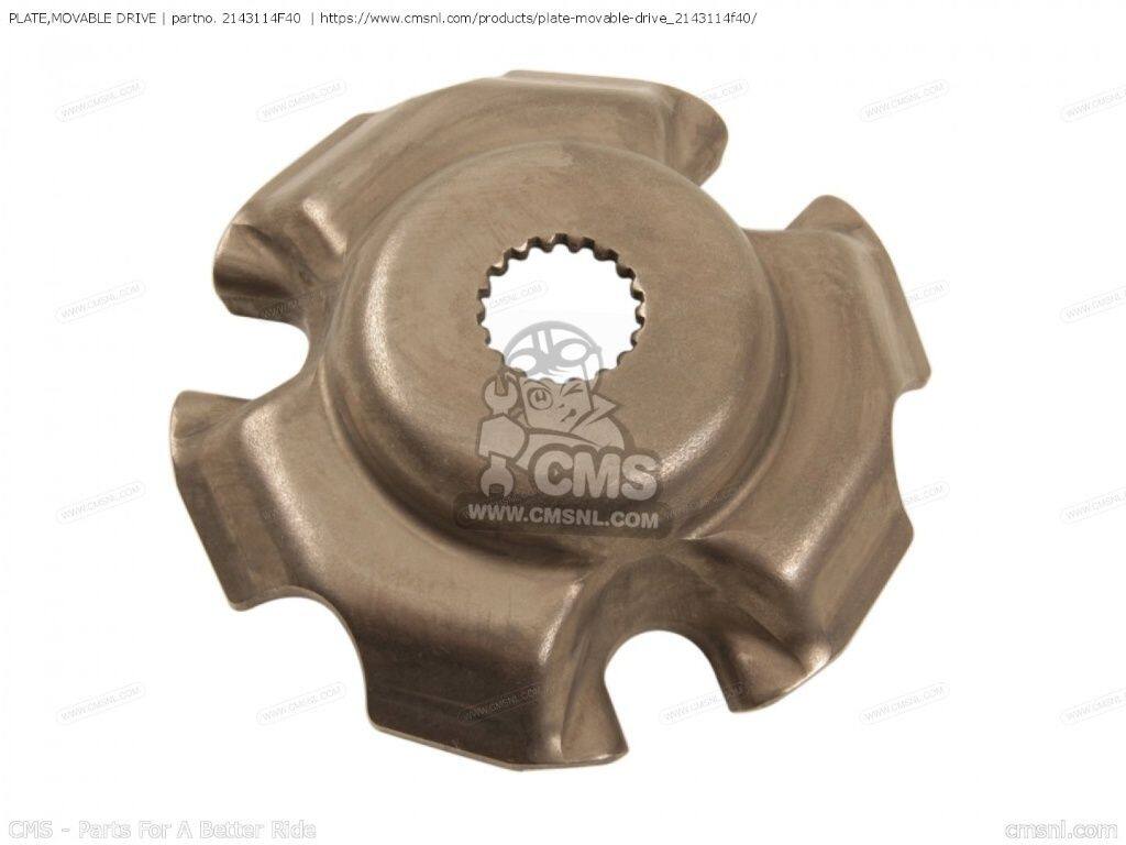 CMS シーエムエス PLATE，MOVABLE DRIVE［2143114F40］ UH200A BURGMAN SUZUKI ス...