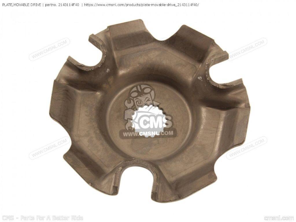 CMS シーエムエス PLATE，MOVABLE DRIVE［2143114F40］ UH200A BURGMAN SUZUKI ス...