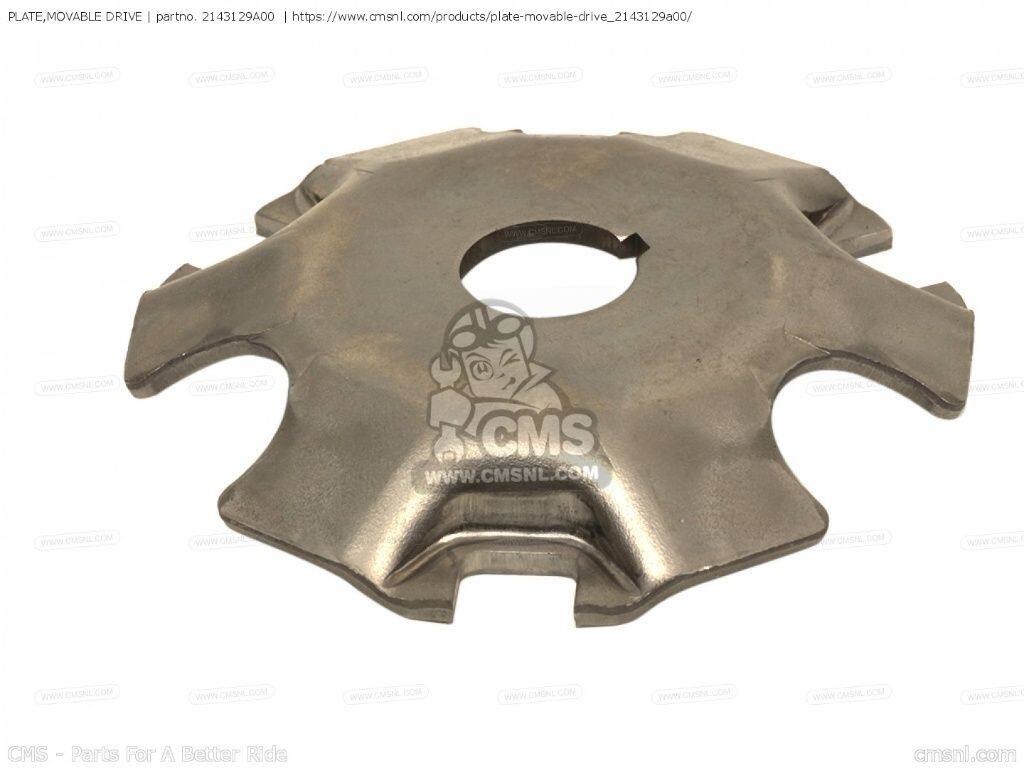 CMS シーエムエス PLATE，MOVABLE DRIVE［2143129A00］ CP80CH LT80 QUAD SPORT SUZUKI スズキ ミッション・ギア エンジンパーツ エンジン