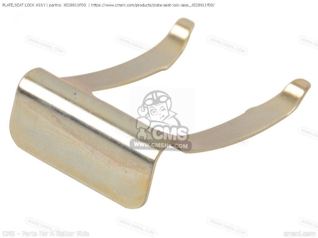 CMS シーエムエス PLATE，SEAT LOCK ASSY［4528911F00］ SUZUKI スズキ キーシリンダー・鍵 スイッチ・ハーネス関係 電装系