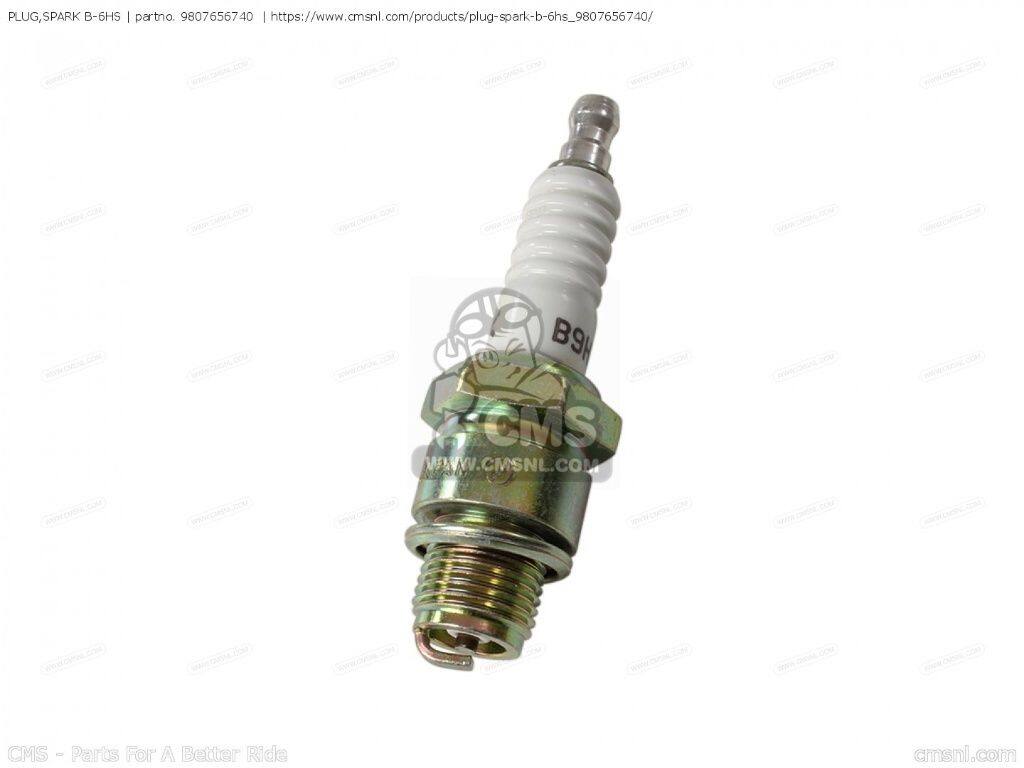 CMS シーエムエス PLUG，SPARK B-6HS［9807656740］ C310A GENERAL EXPORT MR50 ELSINORE HONDA ホンダ プラグ 点火系 エンジン