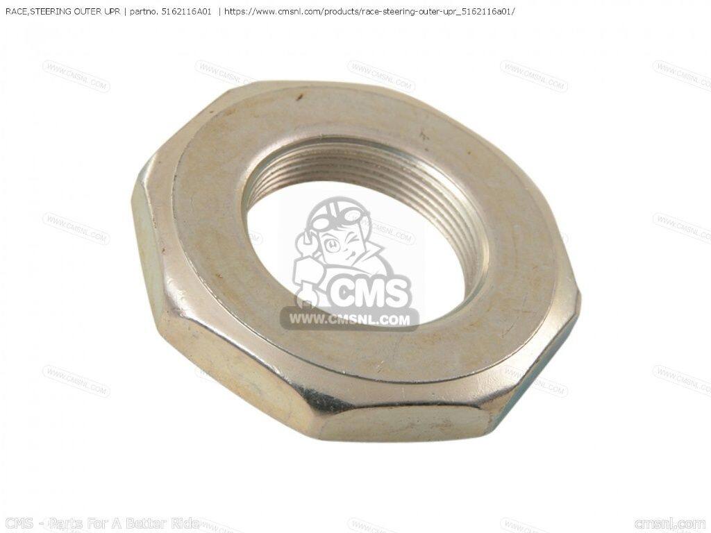 CMS シーエムエス RACE，STEERING OUTER UPR［5162116A01］ AY50 AY50W AY50WR JR50 SUZUKI スズキ その他フロントフォークオプション・補修部品 サスペンション 足回り
