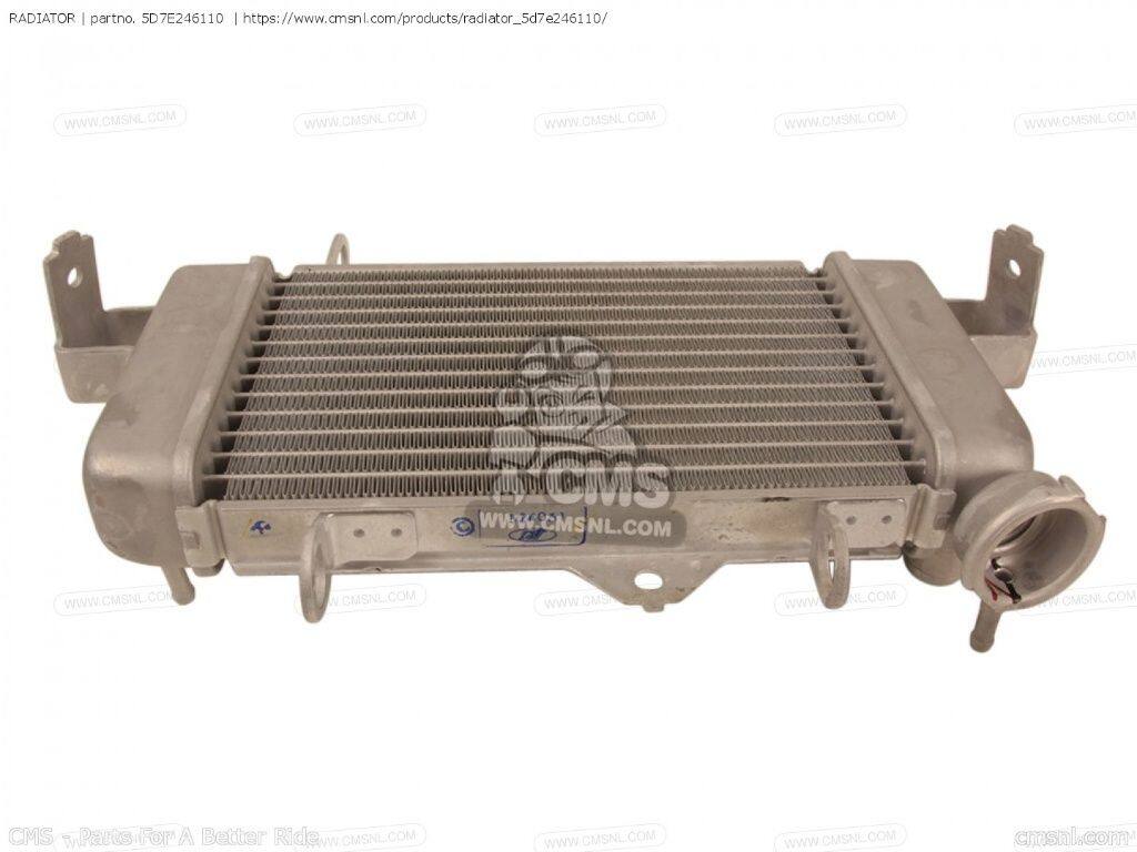 CMS シーエムエス RADIATOR［5D7E246110］ YZF-R125 R125 YZF-R125A R125A ABS YAM...
