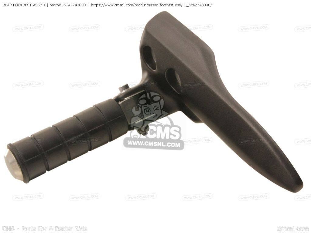 CMS シーエムエス REAR FOOTREST ASSY 1［5C42743000］ XV1900A YAMAHA ヤマハ フットペグ ステップ 足回り