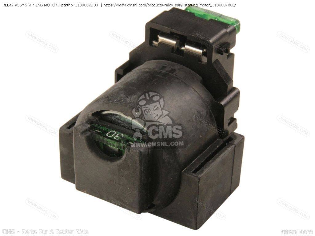 CMS シーエムエス RELAY ASSY，STARTING MOTOR［3180007D00］ GSXR1100W GSXR1100WSK GSXR600W GSXR750R GSXR750SP GSXR750W SUZUKI スズキ リレー 電装系