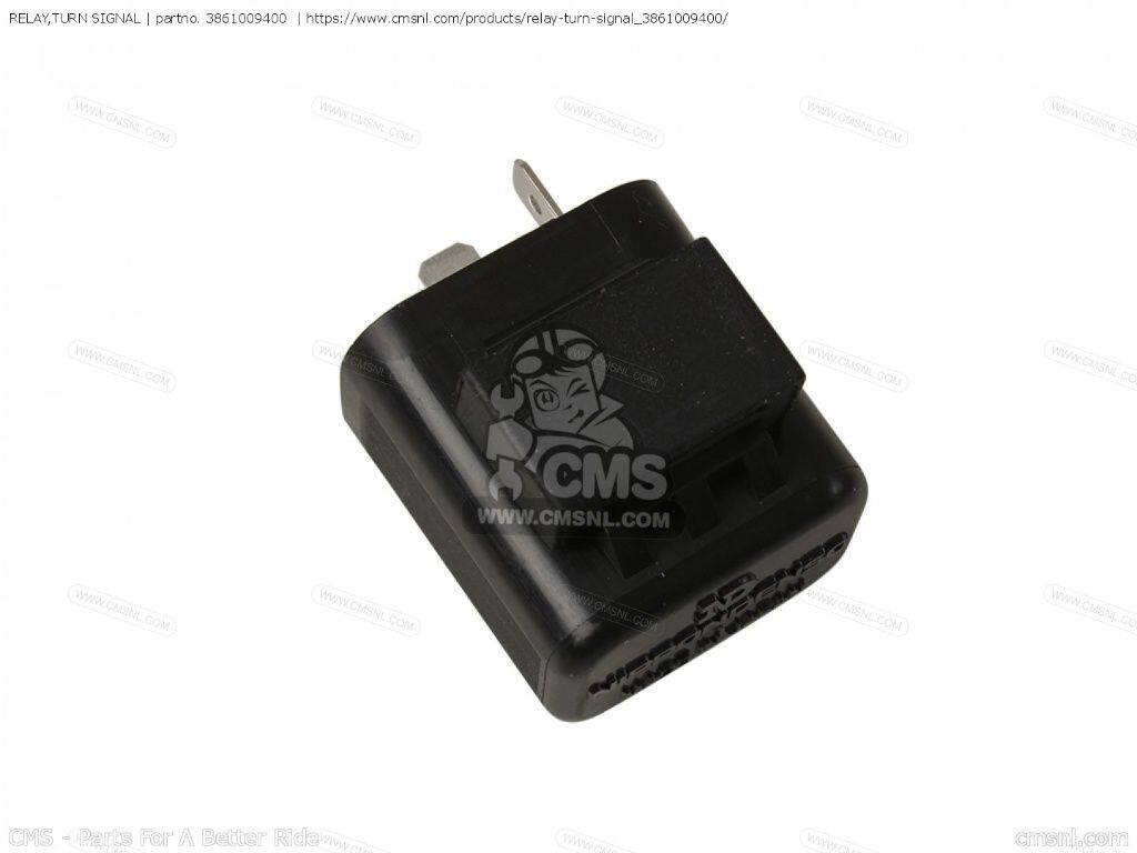 CMS シーエムエス RELAY，TURN SIGNAL［3861009400］ AX100 DR125S FZ50 RB50 SUZUKI スズキ ウインカーリレー 灯火類 電装系