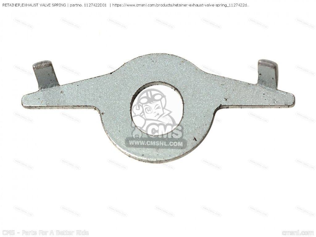 CMS シーエムエス RETAINER，EXHAUST VALVE SPRING［1127422D01］ RG125F RG125FU RG125U RGV250 SUZUKI スズキ その他エンジンパーツオプション・補修部品 エンジンパーツ エンジン