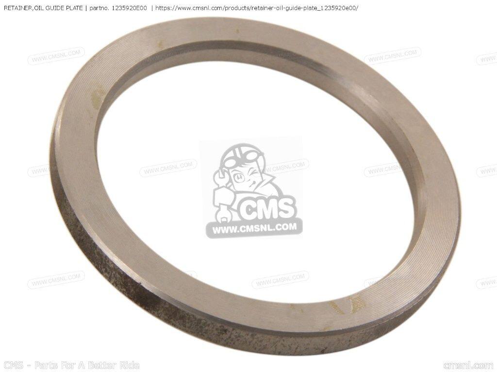 CMS シーエムエス RETAINER，OIL GUIDE PLATE［1235920E00］ AN125 AN125U SUZUKI スズキ その他エンジンパーツオプション・補修部品 エンジンパーツ エンジン