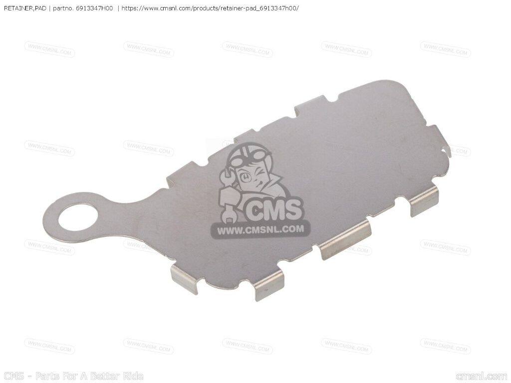CMS シーエムエス RETAINER，PAD［6913347H00］ GSX-R1000 GSX-R1000ARARZA GSX-R1000ARZ GSX-R1000A GSX-R1000AZARARZA GSX-R1000RZ GSX-R600 GSX-R750 GSXR1000 GSXR600 GSXR750 GSXR750Z SUZUKI スズキ その他ブレーキパーツ ブレーキ