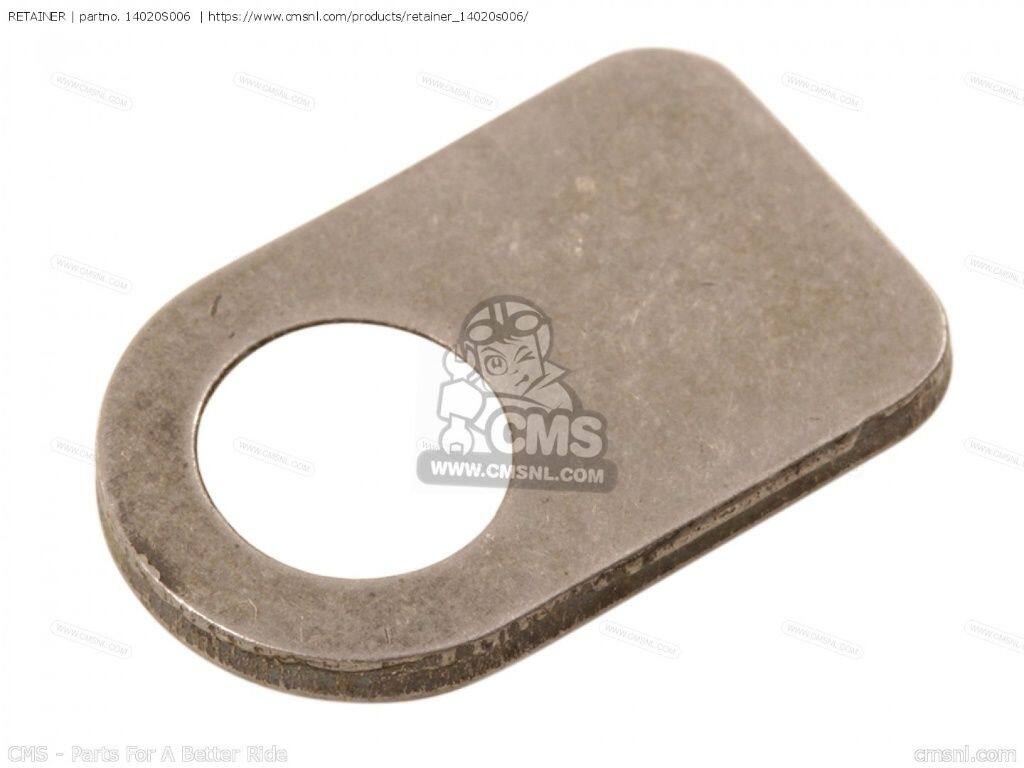 ウェビック 楽天市場店のCMS シーエムエス RETAINER［14020S006］ KLX400A1 KLX400SR KLX400A2 KLX400B1 KLX400R KLX400B2 KSF400-A1 KFX400 KSF400-A2 KSF400-A3 KSF400-A6F KAWASAKI カワサキ カムチェーン エンジンパーツ エンジン｜アングル2