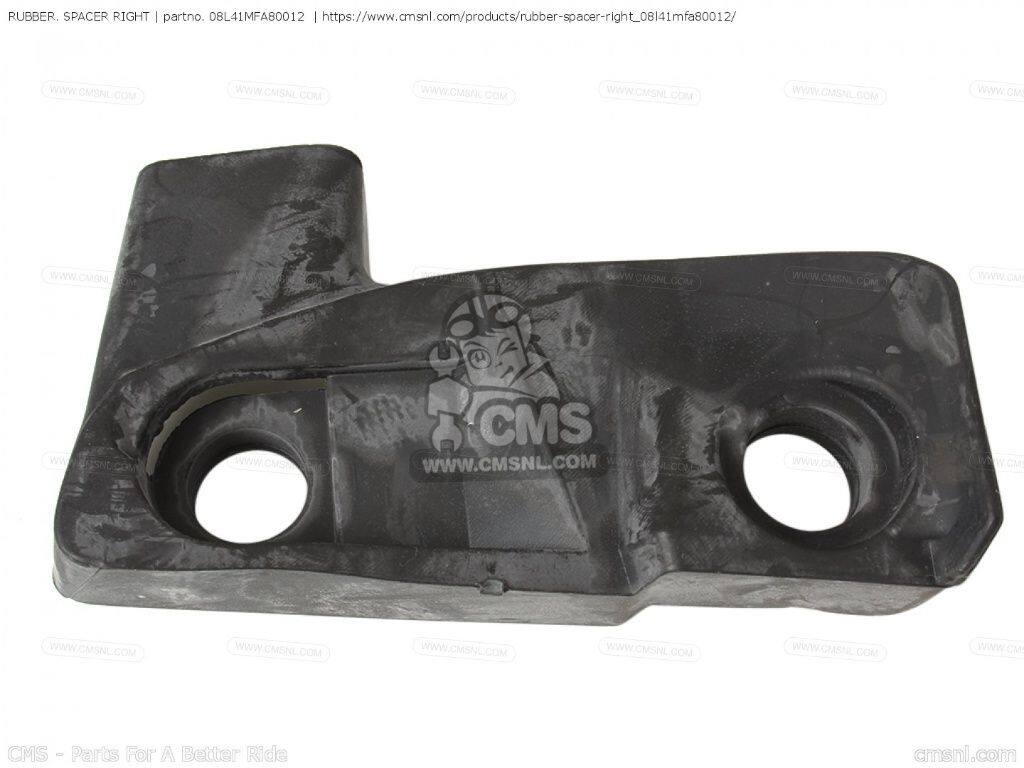 CMS シーエムエス RUBBER， SPACER RIGHT［08L41MFA80012］ CBF1000 CBF1000A CBF1...