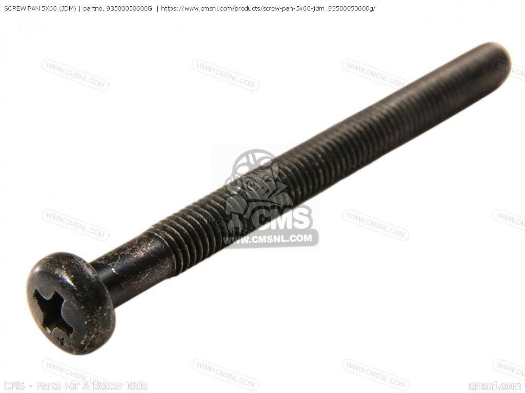 CMS シーエムエス SCREW PAN 5X60［93500050600G］ CB50F BELGIUM CB50J ENGLAND CF50 CHALLY GENERAL EXPORT CF50C CF70 CHALY AUSTRALIA FRANCE NS50D NS50M NS50MS TN360 JAPAN MINI TRUCKS TN360K3 TN7 LH DRIVE KMH TYPE KP MPH KD RH KQ KT KE PANEL VAN KU