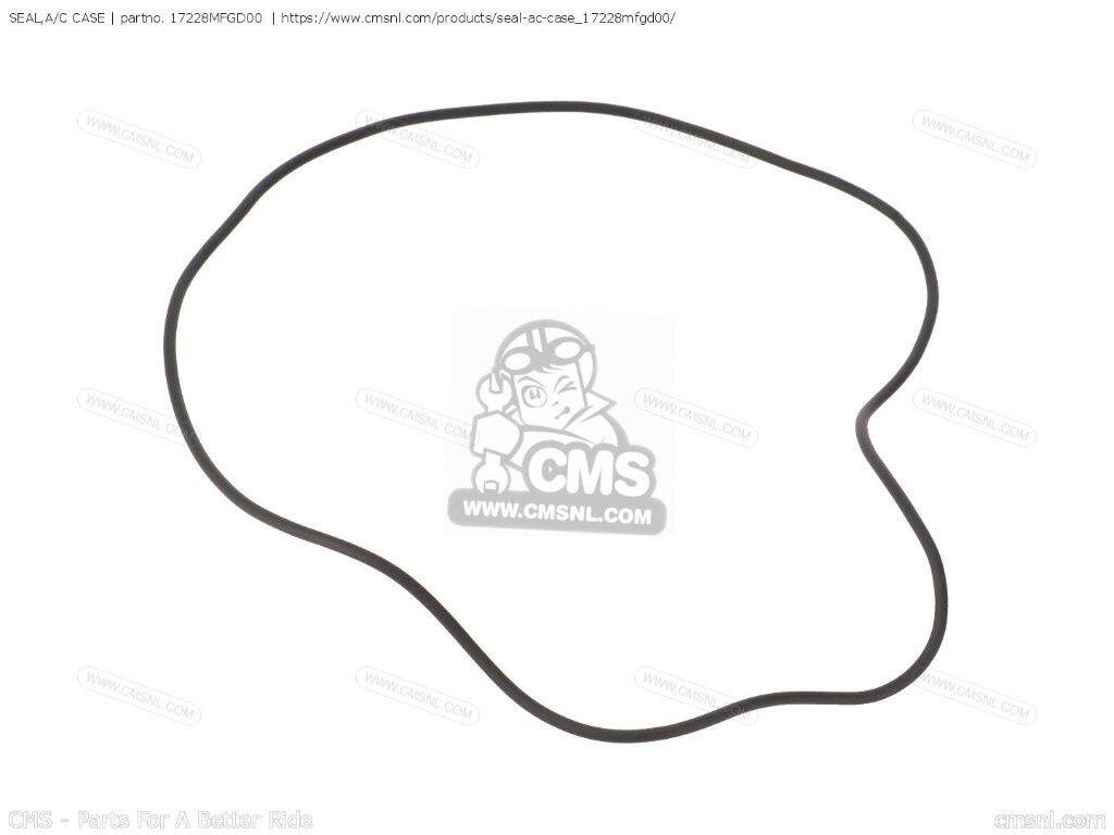 CMS シーエムエス SEAL，A/C CASE［17228MFGD00］ CB600F HORNET CB600F3 CB600FA CB600FA3 CBF600NA CBR600F HURRICANE CBR600FA HONDA ホンダ その他吸気系オプション・補修部品 吸気関連 エンジン