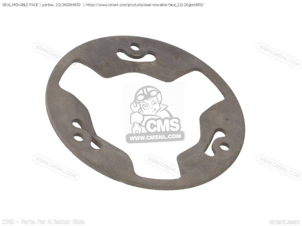 CMS シーエムエス SEAL，MOVABLE FACE［22126GBM850］ SFX50 SFX50MM SFX50S SFX50SMM SH50 SCOOPY HONDA ホンダ キックペダル エンジンパーツ エンジン