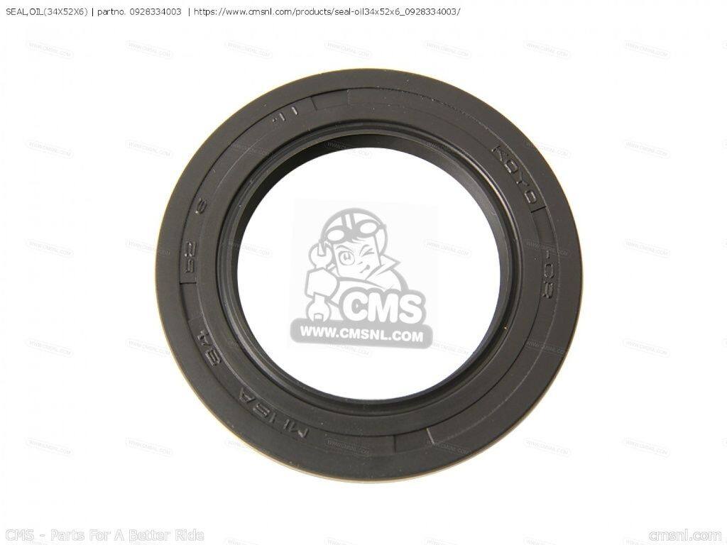CMS シーエムエス SEAL，OIL(34X52X6)［0928334003］ DR250SE DR350S DR350SE DR350SH DR350SU DR650SE DR650SEU RG125F RG125FU RG125U RG250 RG250C RG250F RG250FC XF650 XF650U SUZUKI スズキ オイルシール エンジンパーツ エンジン