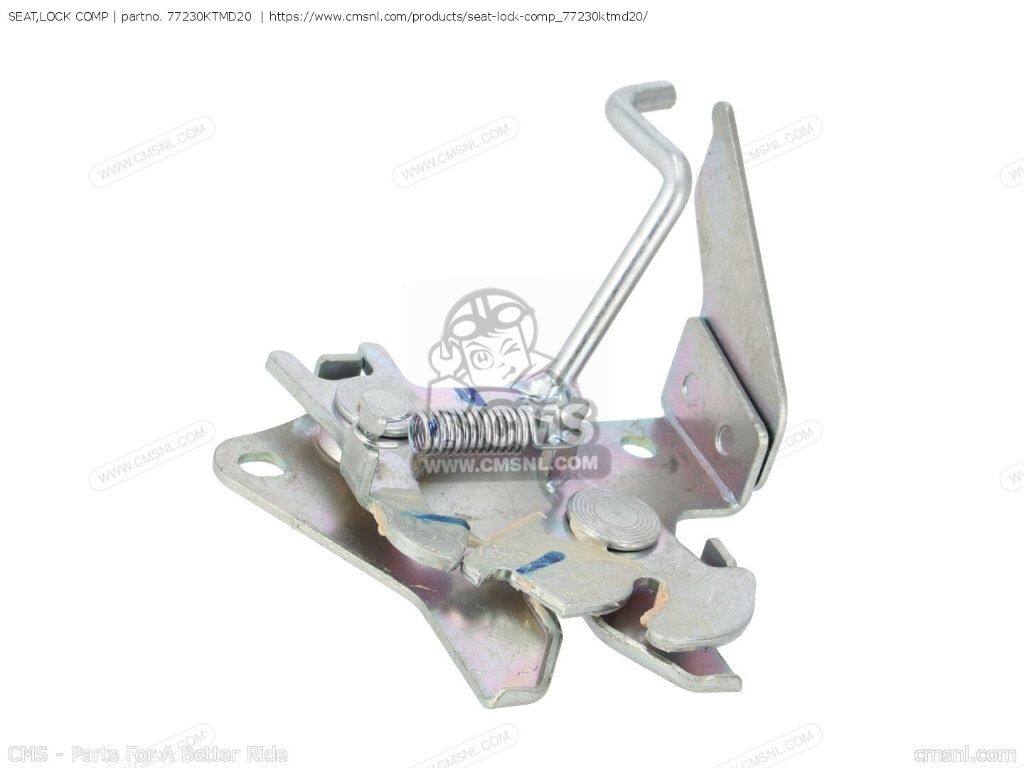 CMS シーエムエス SEAT，LOCK COMP［77230KTMD20］ ANF125 INNOVA ANF125A HONDA ホンダ キーシリンダー・鍵 スイッチ・ハーネス関係 電装系